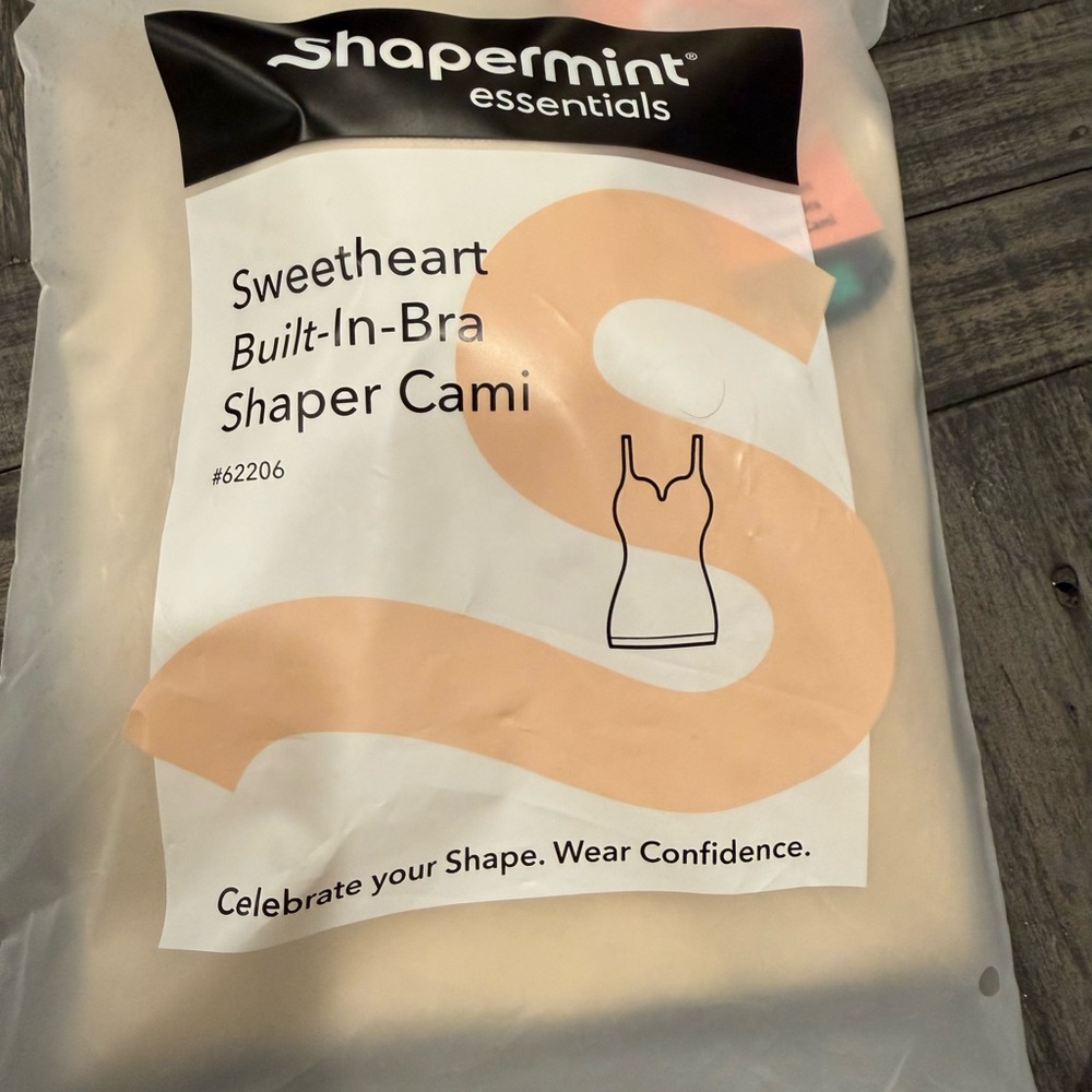 Shapermint Cream Shapewear Tank Top